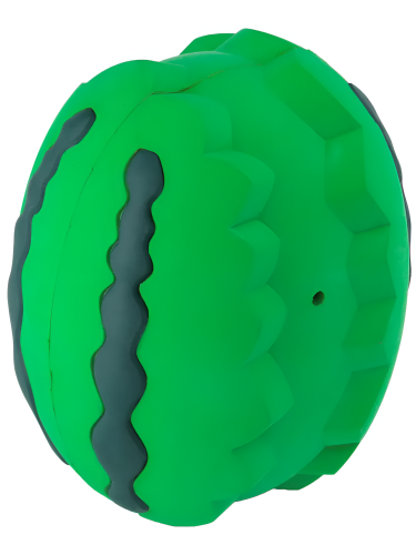 Игрушка Mr.Kranch для собак Арбуз 15 см зеленая с ароматом курицы