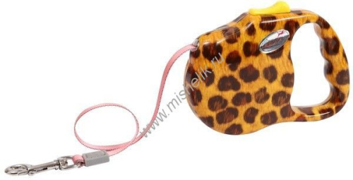 ФРЕГО Леопард 3 м 23 кг размер М рулетка лента желтая