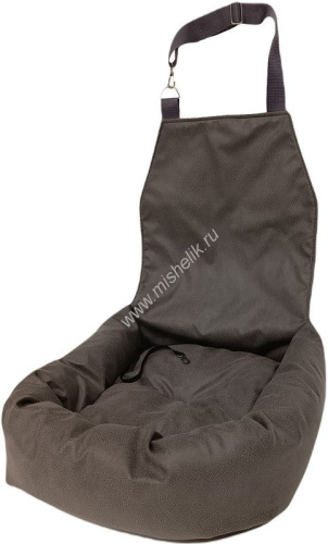 HOMEPET Tokio steel grey 48 см х 52 см х 17 см автокресло для животных темно-серое