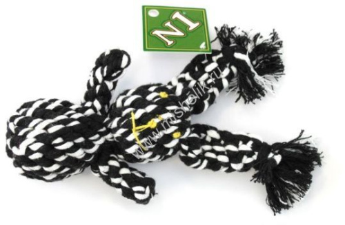 23 см грейфер в форме зайца черно-белый