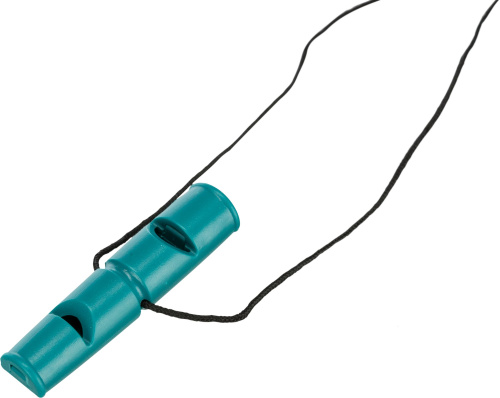 Свисток двойной, пластик, 7.5 см