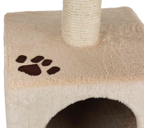 Домик для кошки San Fernando, 106 см, плюш, бежевый