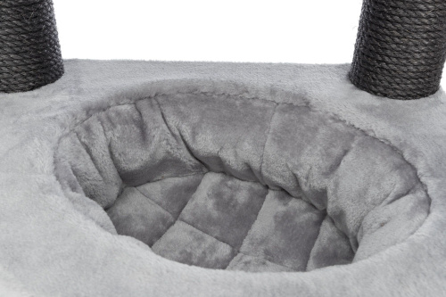 Домик для кошки Leandro XXL, 163 см, светло- серый