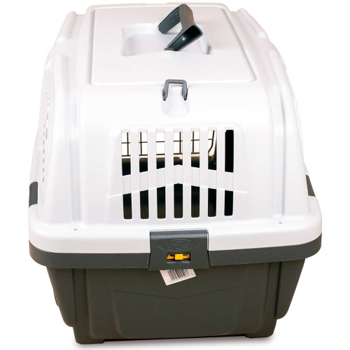 MPS переноска SKUDO 1  48х31,5х31h см с металлической дверцей с замком серая