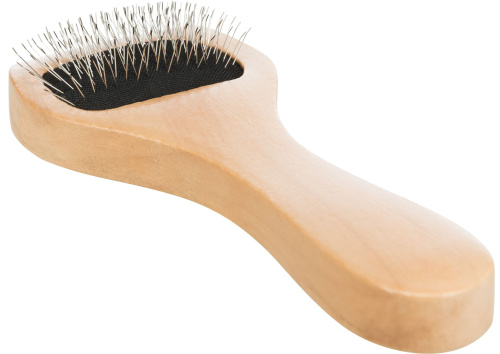 Щётка-пуходерка мягкая односторонняя, 13 х 6 см, дерево