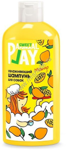 ANIMAL PLAY SWEET Увлажняющий 300 мл шампунь для собак и кошек спелый манго 