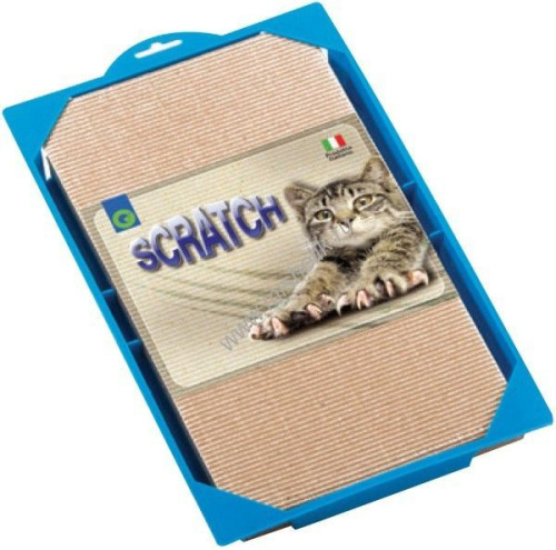 GEORPLAST SCRATCH 37 см x 23 см x 3,5см когтеточка для кошек 1х13