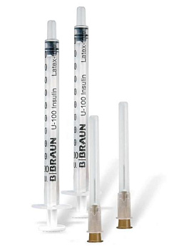 B.Braun Шприц инсулиновый 3-х комп. Омнификс U100 (упак 100 шт)