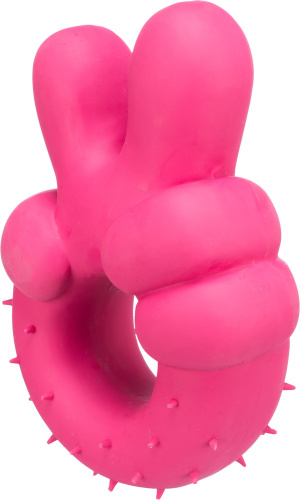 Игрушка Peace sign, латекс, 14см