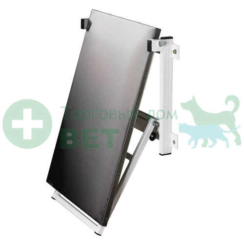 ТД ВЕТ Стол ветеринарный откидной (складной) Vetbot-11 с креплением на стену, 700х500, (каркас белый)