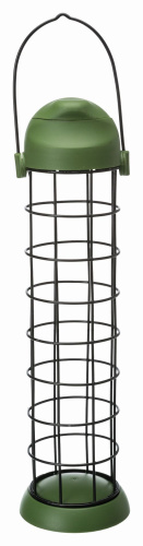 Кормушка подвесная,  ф 8 x 22 см, зелёный