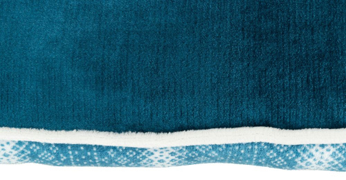 Лежак Lumi, прямоугольный, 70 x 50 см, красный / белый