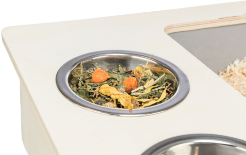 Кормушка для сена/овощей/основного корма, для грызунов, 70х41х47см,