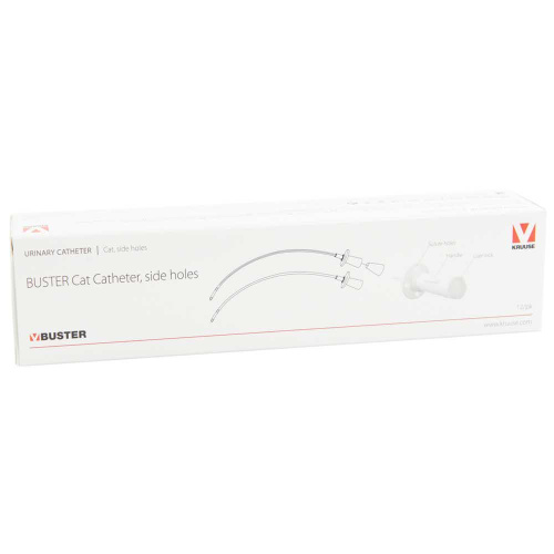 KRUUSE катетер стерильный для кошек 1,0х130 мм со стилетом, 1 шт