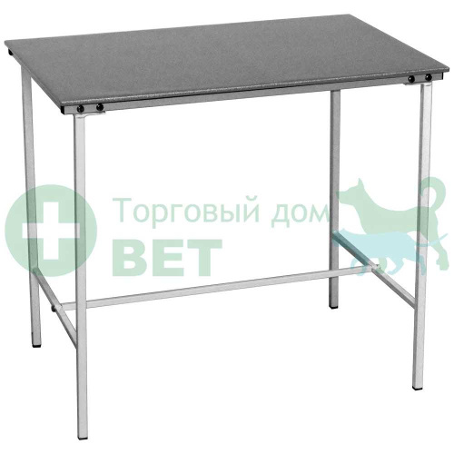 ТД ВЕТ Стол ветеринарный универсальный СВУ-2.01, столешница 900х600, высота 800 мм (каркас серый)