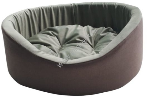 HOMEPET Montana №1 43 см х 38 см х 15 см лежак нефритовый для домашних животных