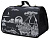 DOGMAN Лира №1 35х23х22 см сумка-переноска цвет черный сафари 