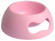 Миска United Pets "Pappy-small" GI0101RO20, для собак, пластик, круглая, розовая, 350мл
