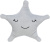 Игрушка Звезда, плюш, 16см