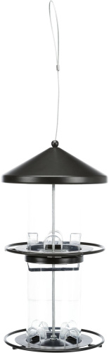Кормушка для птиц 36 см, черный