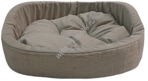 HOMEPET Indigo latte №3 57 см х 45 см х 17 см диванчик бежево-золотистый для домашних животных