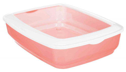 Туалет для кошек Cisco с бортиком, 38 x 11 x 50 см