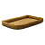 Лежанка MidWest Pet Bed для собак и кошек меховая 61х46 см, коричневая