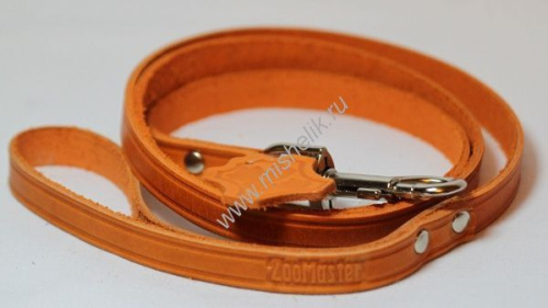 ЗООМАСТЕР 1,4 см х 120 см поводок прямой не строченый