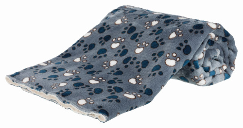 Подстилка-плед Taммy, 100 × 70 cм, синий/бежевый