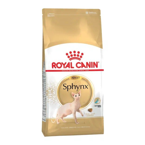 ROYAL CANIN SPHYNX ADULT 2 кг сухой корм для кошек породы Сфинкс старше 12 месяцев 