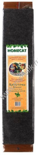 HOMECAT 70х14 см когтеточка с кошачьей мятой большая