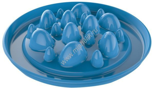 GEORPLAST CACTUS 32 см x 32 см x 7 см миска для собак интерактивная