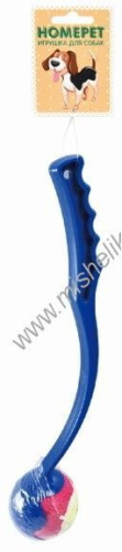 HOMEPET Ф 6 см 34 см игрушка для собак мяч-катапульта