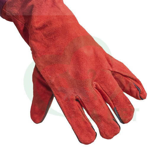 ТД ВЕТ Ветеринарные защитные перчатки удлиненные 52 см для защиты при удерживании 