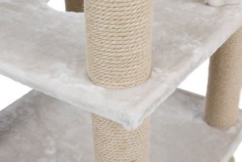 Домик для кошки Marlena, 151 см, светло-серый