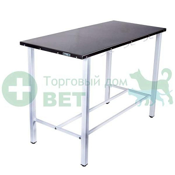 ТД ВЕТ Стол ветеринарный универсальный СВУ-3, 1300х600х900 мм (каркас белый)