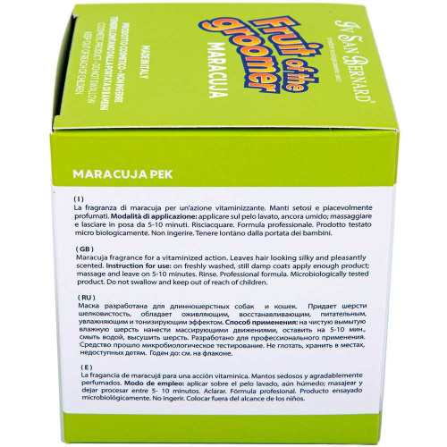 ISB Fruit of the Groomer Maracuja Восстанавливающая маска для длинной шерсти с протеинами 250 мл
