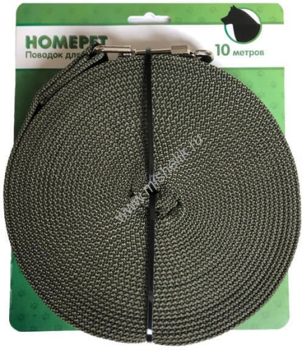 HOMEPET 25 ммх10 м поводок для собак стропа с карабином