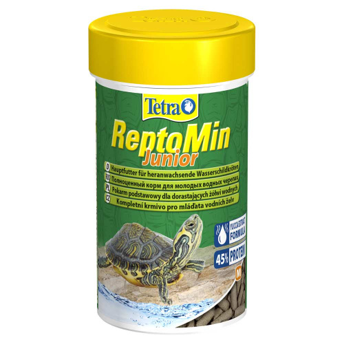 Tetra ReptoMin Junior корм в виде палочек для молодых водных черепах 100 мл