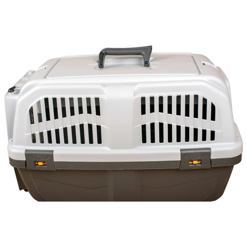 MPS переноска SKUDO 1  48х31,5х31h см с металлической дверцей с замком серая