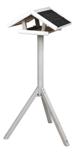 Кормушка уличная на подставке, сосна, 46 х 22 х 44 см/1.15 м, коричневый