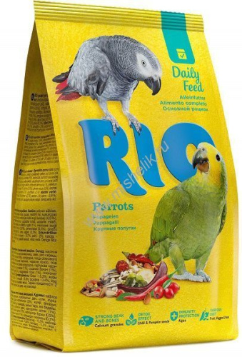 RIO 1000 г корм для крупных попугаев 