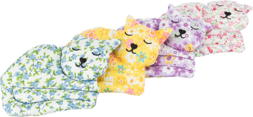 Игрушка "Кошка", ткань, валериана, 13 см