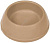 HOMEPET 15 мл D60 миска для грызунов пластиковая бежевая 