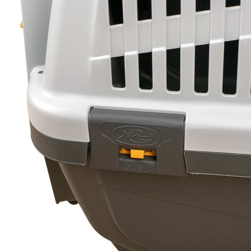 MPS переноска SKUDO 1  48х31,5х31h см с металлической дверцей с замком серая