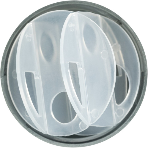 Игрушка для лакомств "Мяч", пластик, ø 5 см