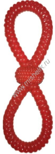 HOMEPET TPR 25 см игрушка для собак тяни-толкай восьмерка