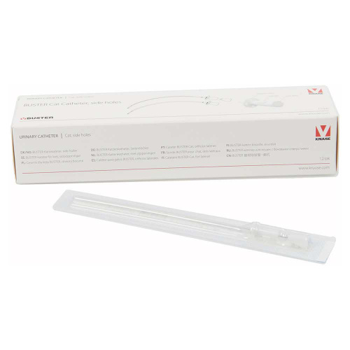 KRUUSE катетер стерильный для кошек 1,3х130 мм со стилетом, 1 шт