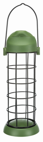 Кормушка подвесная,  ф 8 x 22 см, зелёный