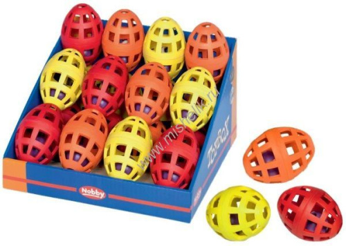 NOBBY 11 см игрушка для собак шарик в мяче 